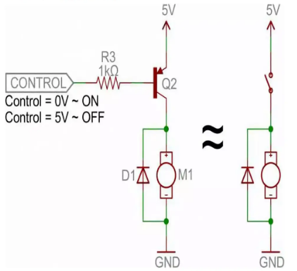 三極管開關電路