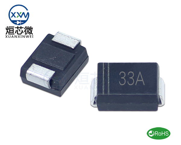 P6SMB33A參數,TVS二極管P6SMB33A瞬態(變)抑制二極管